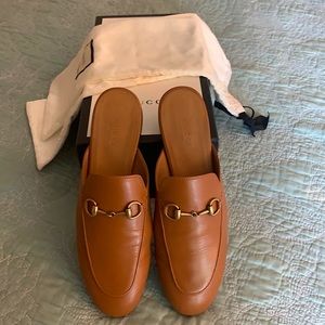 Gucci | Shoes | Iconic Gucci Princetown Mules In Cognac | Poshmark